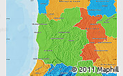Political Map of Odemira