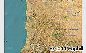 Satellite Map of Odemira