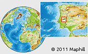 Physical Location Map of Nisa, highlighted parent region