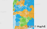 Political Map of Alentejo