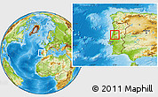 Physical Location Map of Condeixa-a-Nova