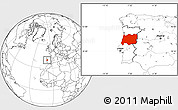 Blank Location Map of Centro