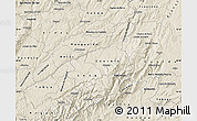 Shaded Relief Map of Serra da Estrela