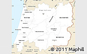 Classic Style Simple Map of Centro