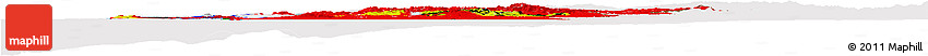Flag Horizon Map of Portugal, flag centered Flag Horizon Map of Portugal, flag centered