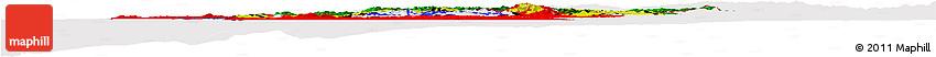 Flag Horizon Map of Portugal, flag rotated Flag Horizon Map of Portugal, flag rotated