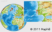 Physical Location Map of Moita
