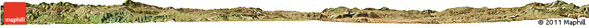 Satellite Horizon Map of Chaves