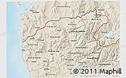 Shaded Relief 3D Map of Minho-Lima