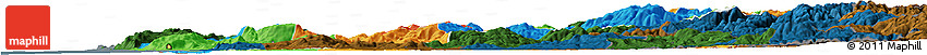 Political Horizon Map of Minho-Lima, darken