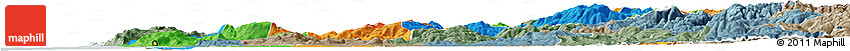 Political Horizon Map of Minho-Lima, semi-desaturated
