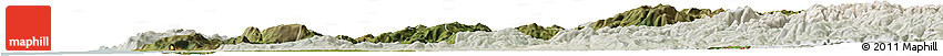 Satellite Horizon Map of Minho-Lima, lighten