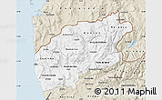 Classic Style Map of Minho-Lima