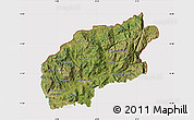 Satellite Map of Minho-Lima, cropped outside