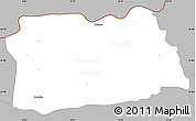 Gray Simple Map of Monçao