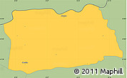 Savanna Style Simple Map of Monçao