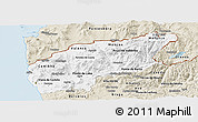 Classic Style Panoramic Map of Minho-Lima
