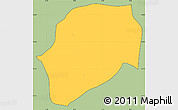 Savanna Style Simple Map of Valença, cropped outside