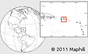 Blank Location Map of Aibonito