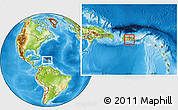 Physical Location Map of Aibonito
