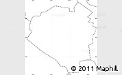 Blank Simple Map of Aibonito