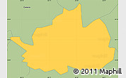 Savanna Style Simple Map of Cidra