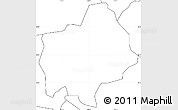 Blank Simple Map of Comerío