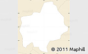 Classic Style Simple Map of Comerío