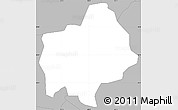 Gray Simple Map of Comerío