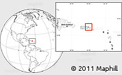 Blank Location Map of Fajardo