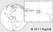 Blank Location Map of Florida