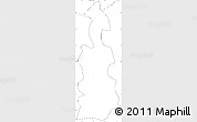 Blank Simple Map of Guaynabo, no labels
