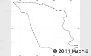 Blank Simple Map of Isabela, cropped outside, no labels