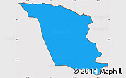 Political Simple Map of Isabela, cropped outside