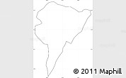 Blank Simple Map of Juncos, cropped outside, no labels