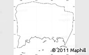Blank Simple Map of Lajas, cropped outside, no labels
