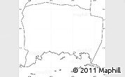 Blank Simple Map of Lajas