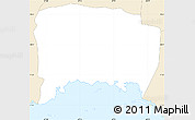 Classic Style Simple Map of Lajas