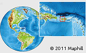 Physical Location Map of Lares