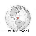 Outline Map of Mayaguez