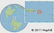 Savanna Style Location Map of Rincón