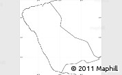 Blank Simple Map of Rincón