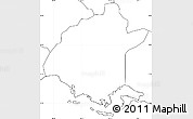 Blank Simple Map of Salinas, no labels