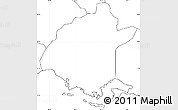 Blank Simple Map of Salinas
