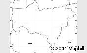 Blank Simple Map of Utuado