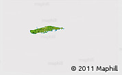 Satellite 3D Map of Vieques, cropped outside