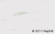 Shaded Relief 3D Map of Vieques, cropped outside