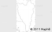 Blank Simple Map of Yauco
