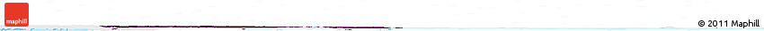 Flag Horizon Map of Qatar, single color outside, bathymetry sea, flag aligned to the middle