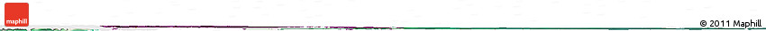Flag Horizon Map of Qatar, single color outside, satellite sea, flag rotated